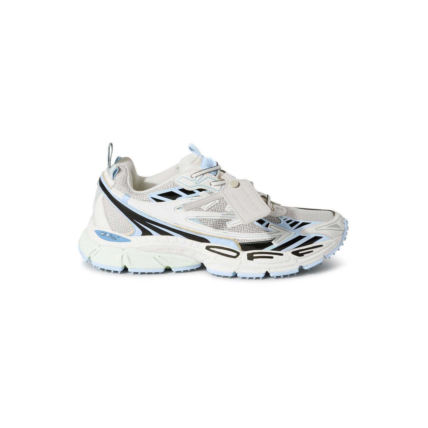 OFF-WHITE Be Right Back White "Light Blue"