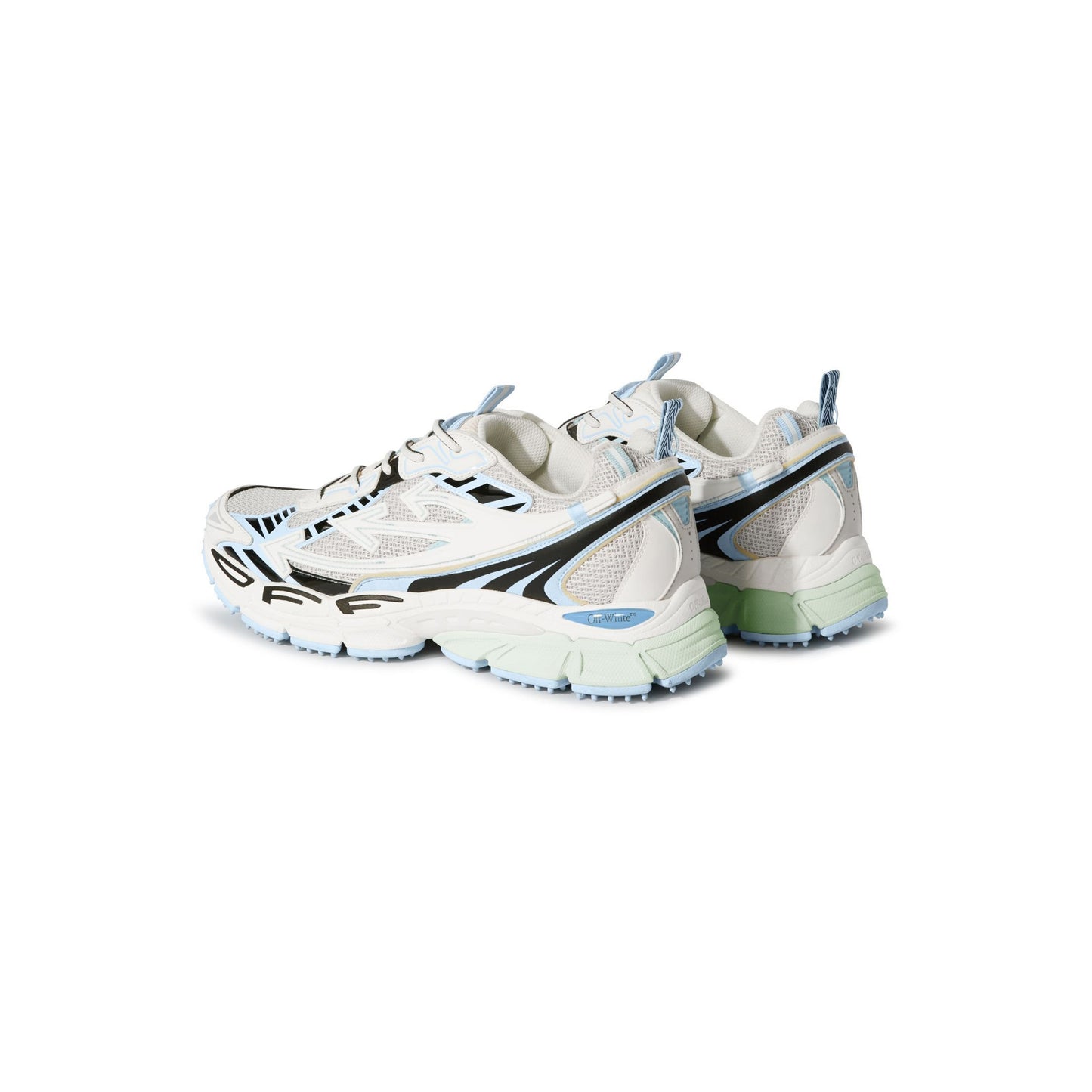 OFF-WHITE Be Right Back White "Light Blue"