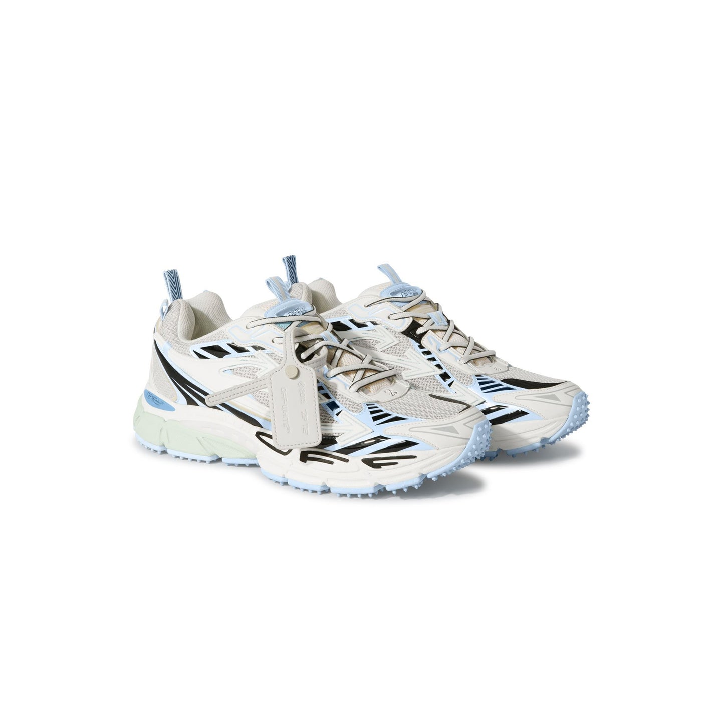 OFF-WHITE Be Right Back White "Light Blue"