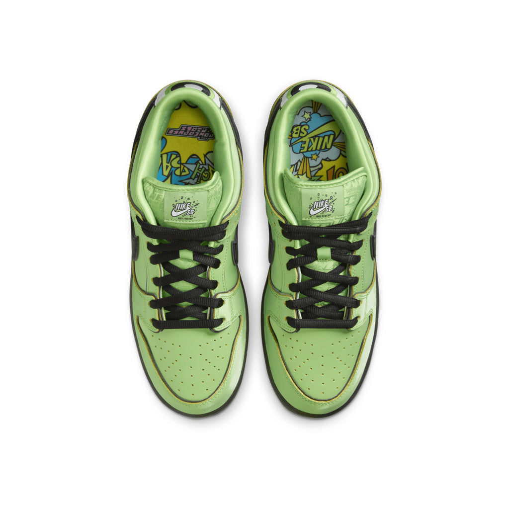 Nike Dunk SB Pro x Powerpuff Girls "Buttercup"