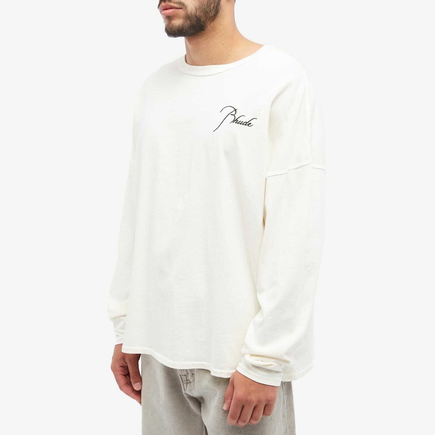 RHUDE Long Sleeve Reverse T-Shirt