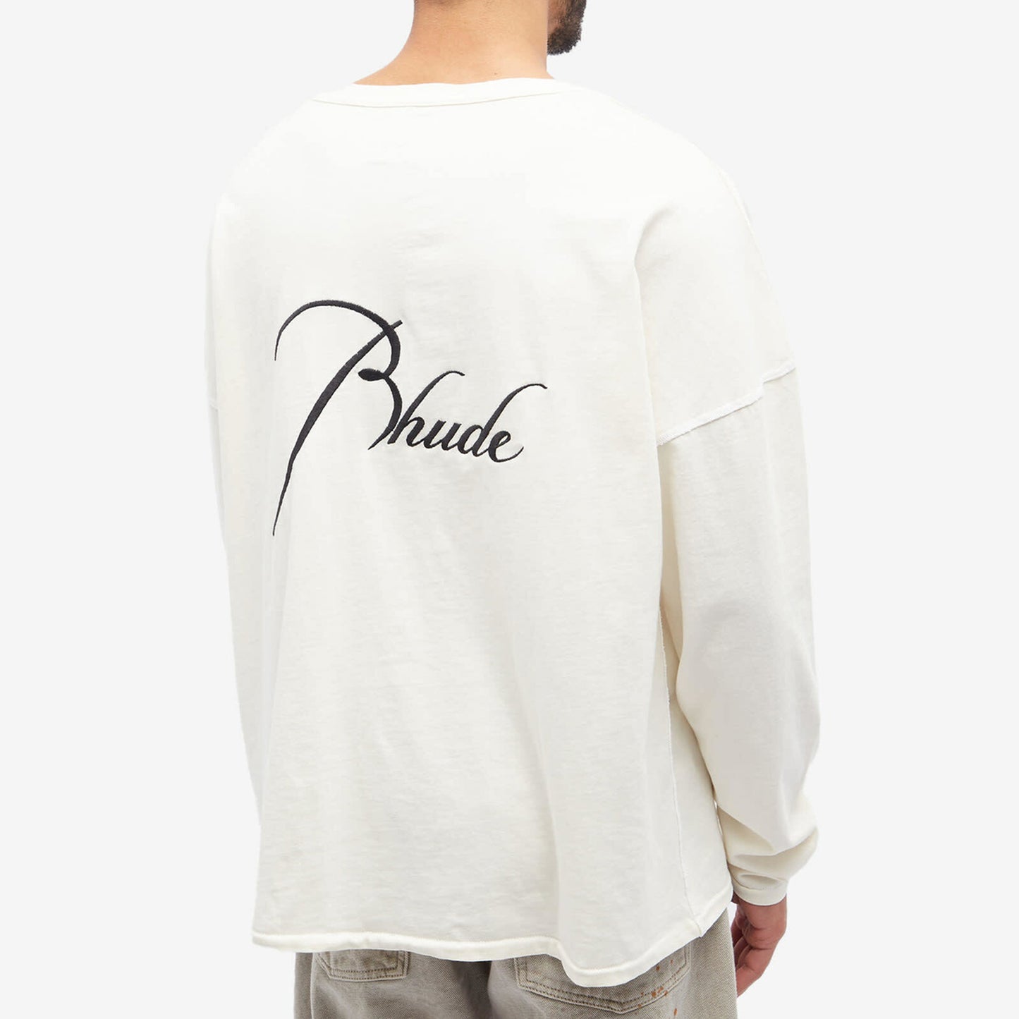 RHUDE Long Sleeve Reverse T-Shirt