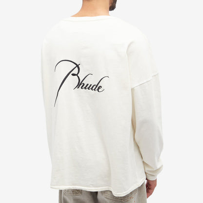 RHUDE Long Sleeve Reverse T-Shirt