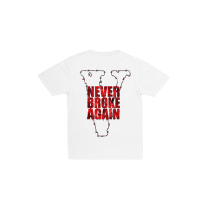 Vlone x Never Broke Again "Haunted T-shirt White"