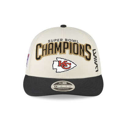 New Era Kansas City Chiefs Super Bowl LVIII Champions Locker Room Low Profile 9FIFTY Adjustable